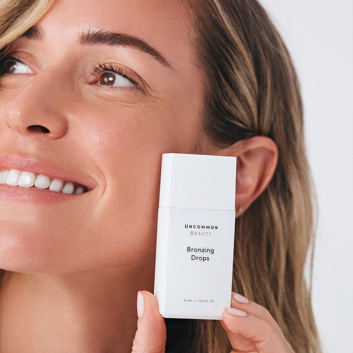 Uncommon Beauty Bronzing Drops - Buildable Liquid Face Bronzer Face Drops with Glycerin for a Sunkissed Healthy Glow - All Skin Types, Vegan, Cruelty Free, Synthetic Fragrance Free, 1.164 FL OZ Retail $32.00