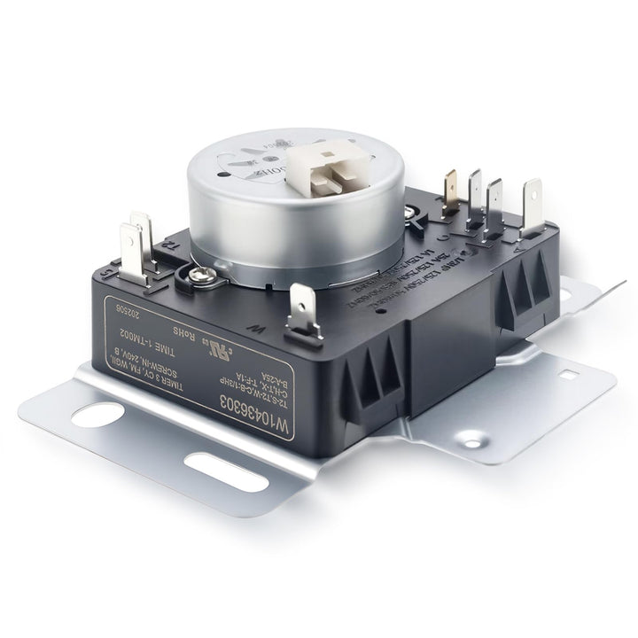 Lovgedr WPW10436303 W10436303 Dryer Timer Replacement, Genuine OEM, Replaces 418-618-20-B5, AP6021393, PS11754717, PS3632909, Fits Whirlpool, Kenmore, Amana, Admiral Dryers, 2-Year Warranty