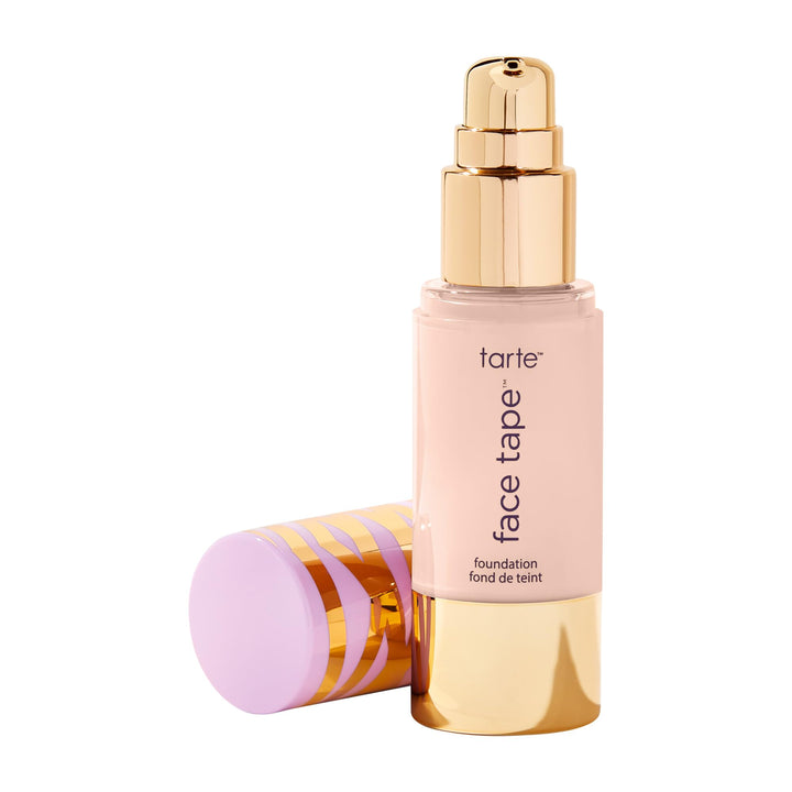 Tarte Face Tape Foundation Ã¢â‚¬â€œ Coverage Matte Finish Foundation with Snow Mushroom & Hyaluronic Acid for Hydration, Waterproof, Vegan & Cruelty-Free