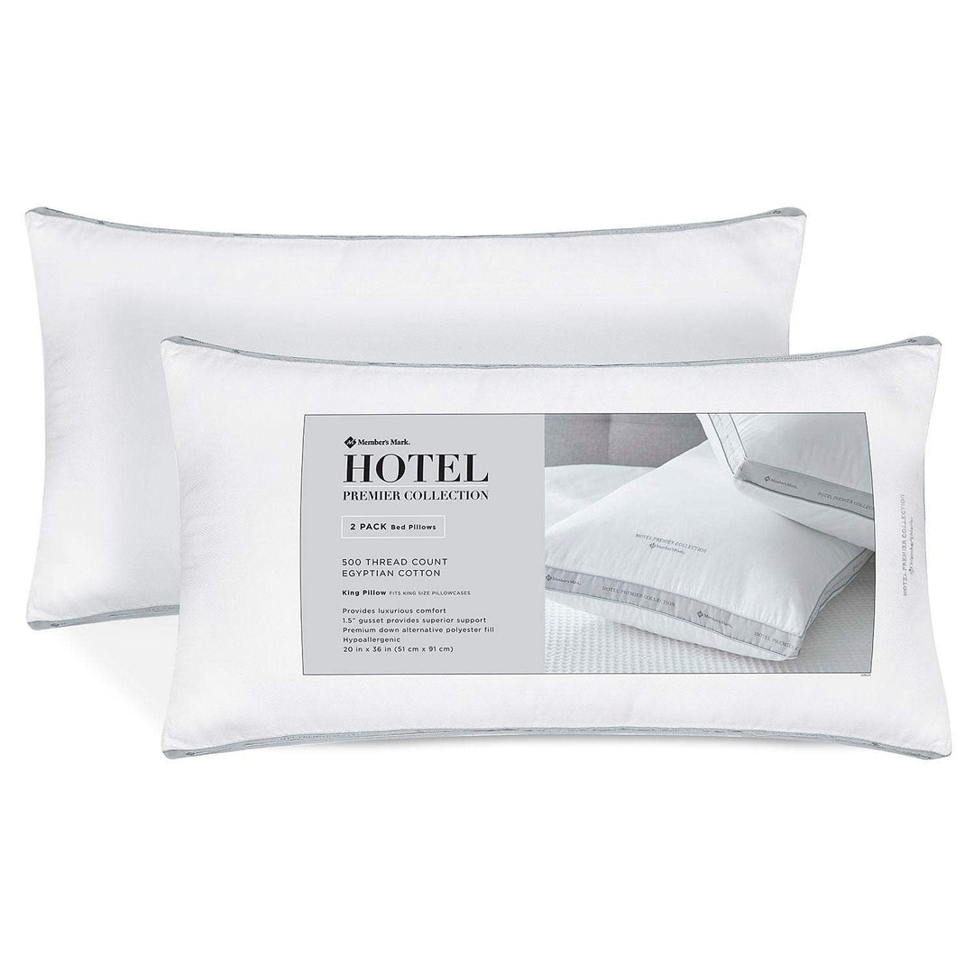 Member's Mark Hotel Premier Collection King Pillow (2-pk.) Retail $30.00