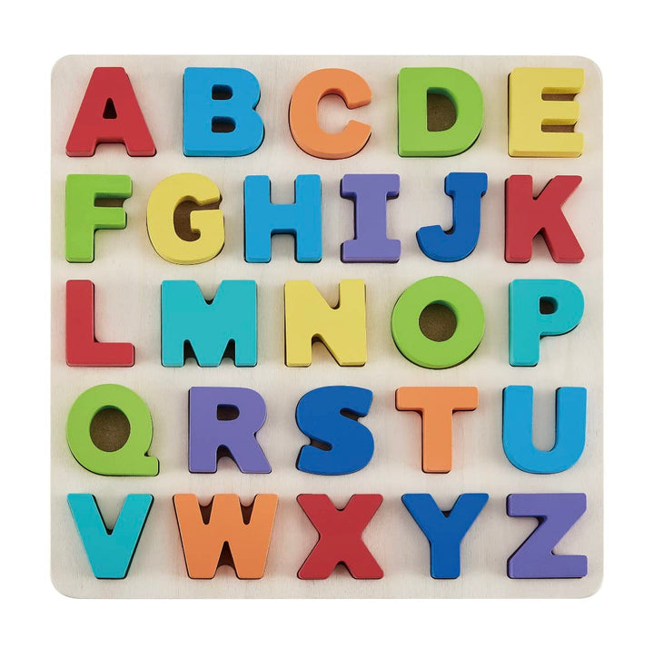 The Spark, Create, Imagine 3-D Wood Alphabet Puzzle Set Teaches Your Child The Alphabet The Fun Way. Retail $14.99
