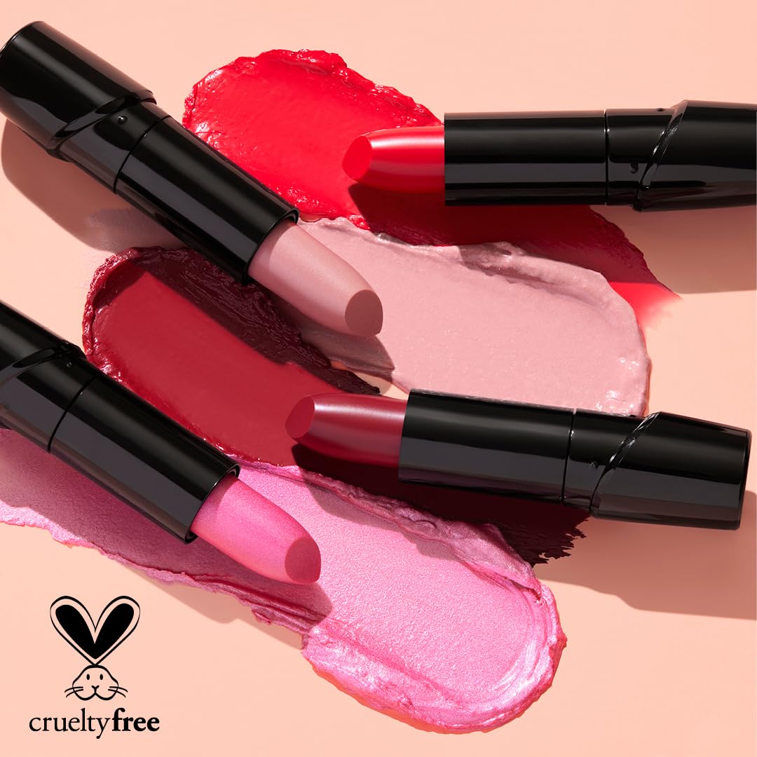 wet n wild Silk Finish Lipstick, Hydrating Rich Buildable Lip Color, Formulated with Vitamins A,E, & Macadamia for Ultimate Hydration, Cruelty-Free & Vegan - Black Orchid Retail $1.39