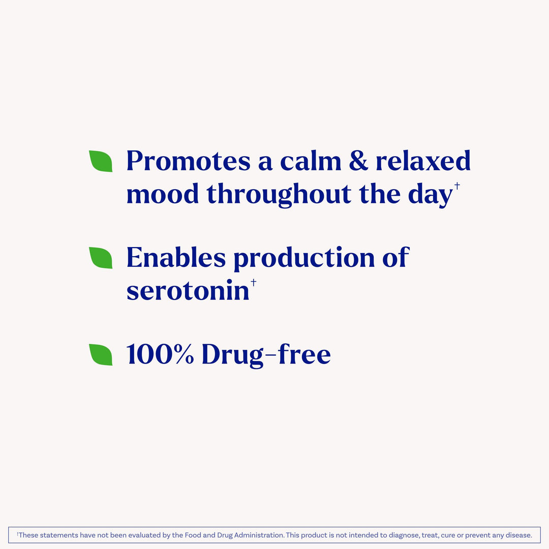 Natrol Mood + Stress 5-HTP 100 mg, Dietary Supplement for a Balanced Mood, Capsules for Adults, 30 Capsules, Up to a 30 Day Supply