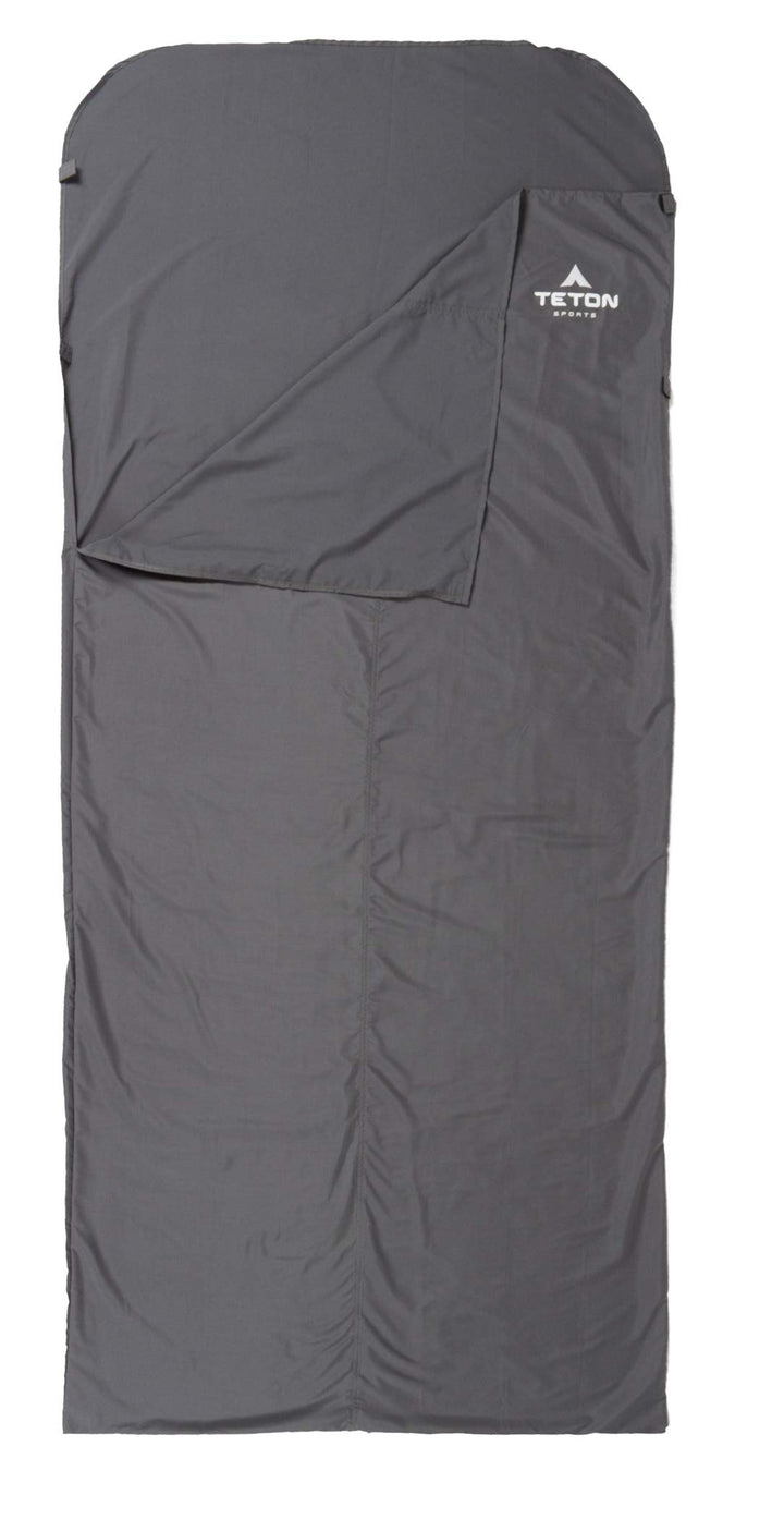 Teton XL Sleeping Bag Liner; A Clean Sheet Set Anywhere You Go; Perfect for Travel, Camping, and Anytime You’re Away from Home Overnight; Machine Washable Retail $22.99