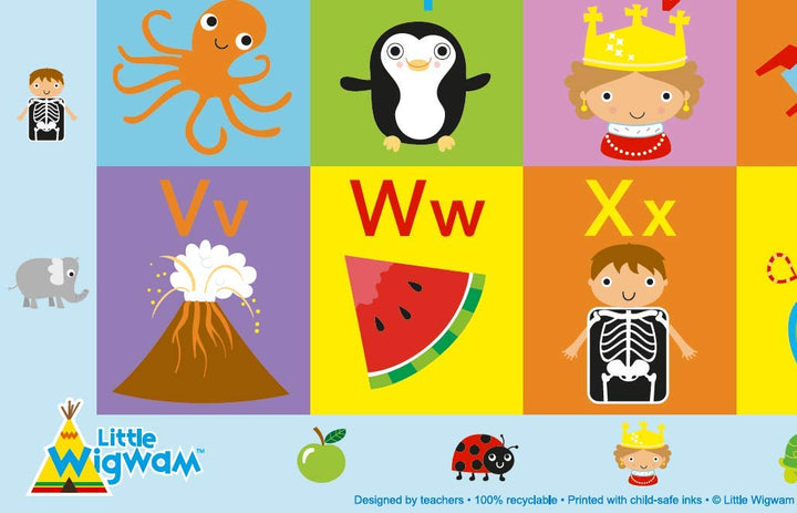 Little Wigwam Alphabet Placemat Retail $5.00