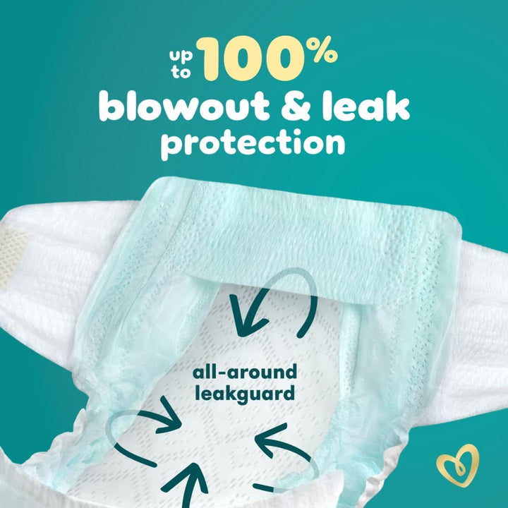 Pampers Swaddlers Diapers, Size 5 (20-37 lbs), 58 Count, Absorbent, Keeps Baby Dry and Comfortable, Skin Safe Disposable Baby Diaper (Packaging May Vary) Retail $29.99
