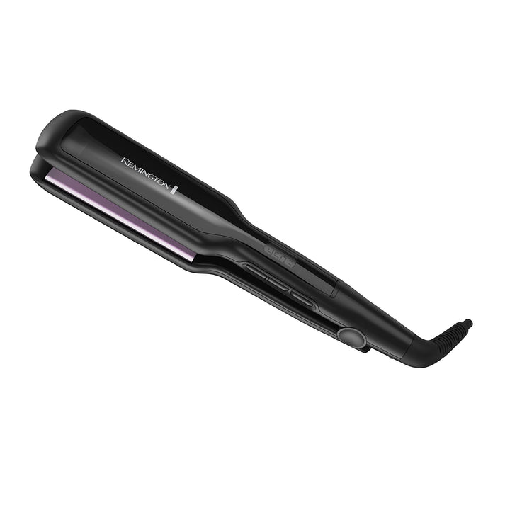 Remington 1 3/4" Flat Iron, Hair Straightener with Anti-Static Technology, 30-Second Heat Up & 60 Minute Auto Shut-off, 30% Longer Ceramic Floating Plates, Titanium + Ceramic Coating Retail $24.99