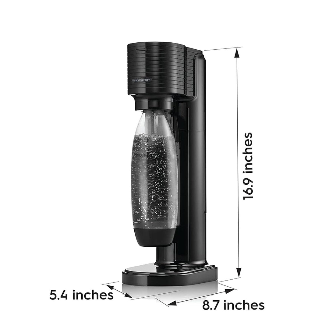 SodaStream Gaia Sparkling Water Maker, Black Retail $69.99