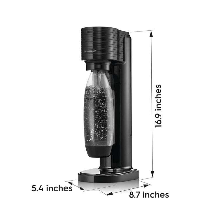 SodaStream Gaia Sparkling Water Maker, Black Retail $69.99