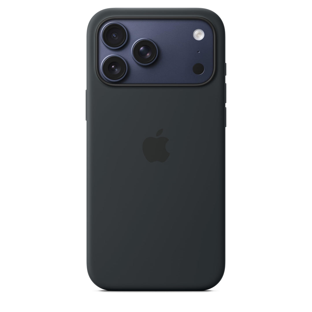 Apple iPhone 17 Pro Max Silicone Case with MagSafe and Camera Control: Lightweight Phone Case, Wireless Charging Compatible, Smooth Matte Finish; Black Retail $49.00