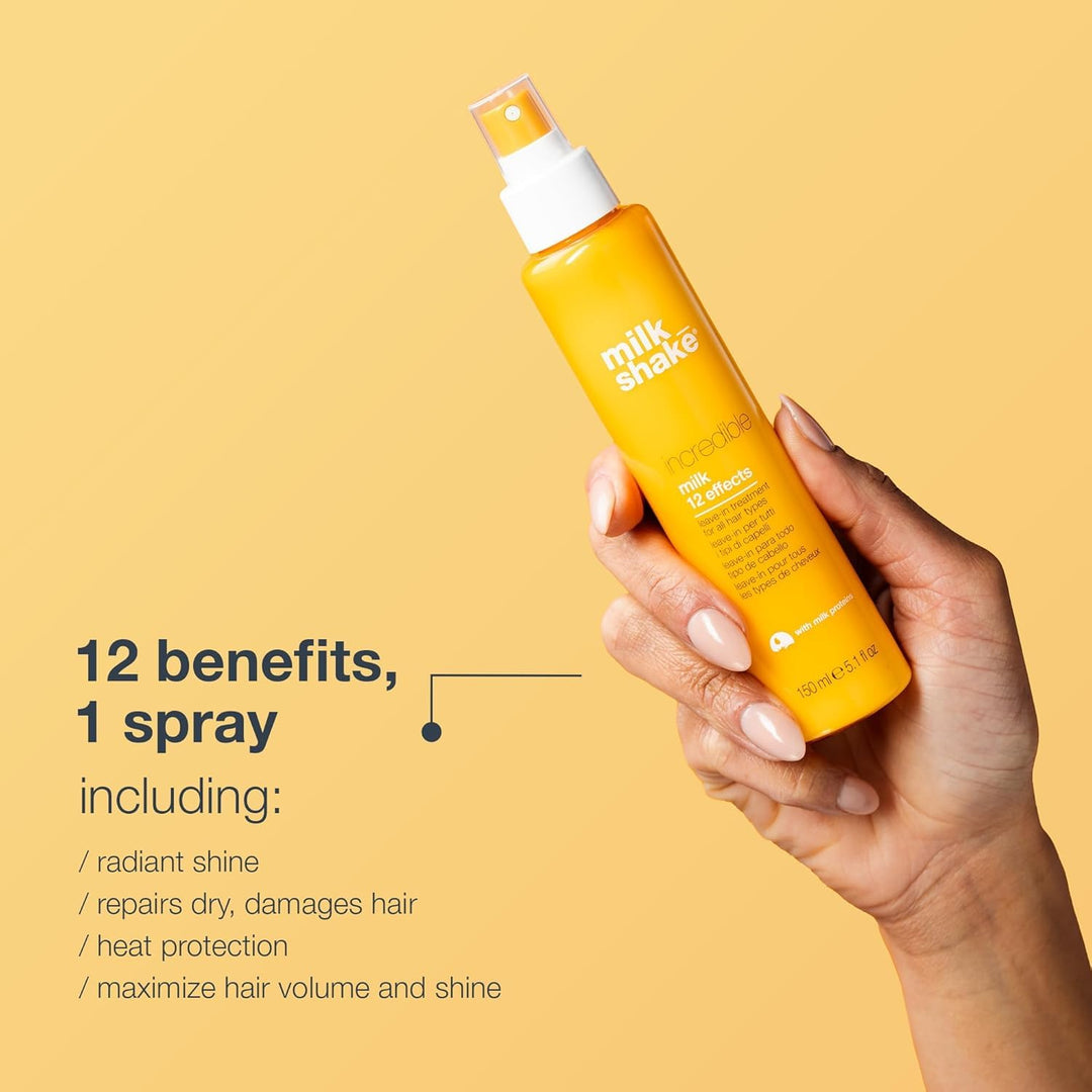 milk_shake Incredible Milk - Leave-In Hair Treatment for All Hair Types | Renews Detangles and Repairs Damaged Hair | 1.8 fl oz (55 ml) Retail $15.00