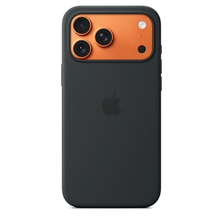 Apple iPhone 17 Pro Max Silicone Case with MagSafe and Camera Control: Lightweight Phone Case, Wireless Charging Compatible, Smooth Matte Finish; Black Retail $49.00