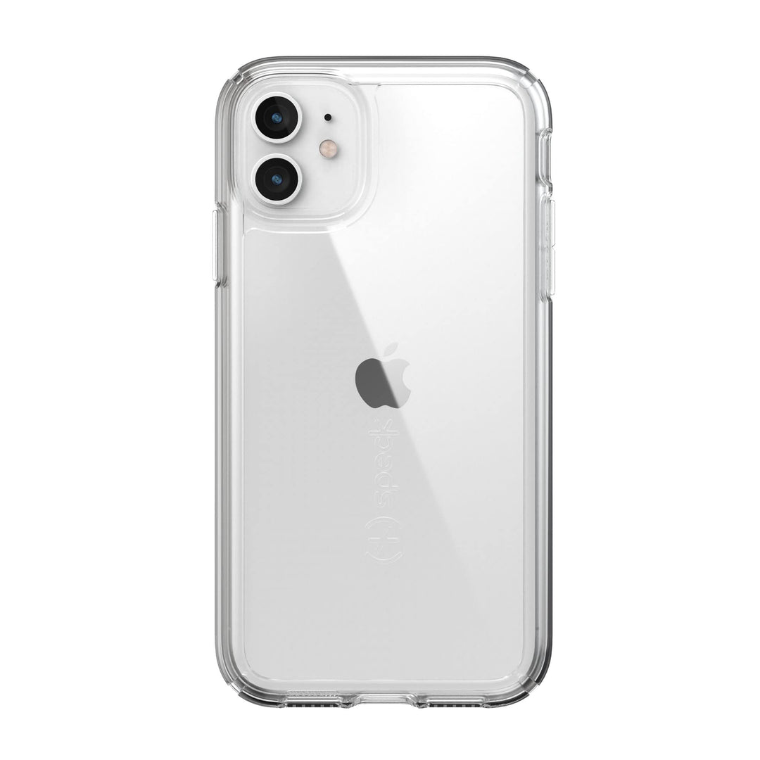 Speck Gemshell Bumper iPhone 11/XR Case - Shock-Absorbent, Clear Glass Retail $24.95