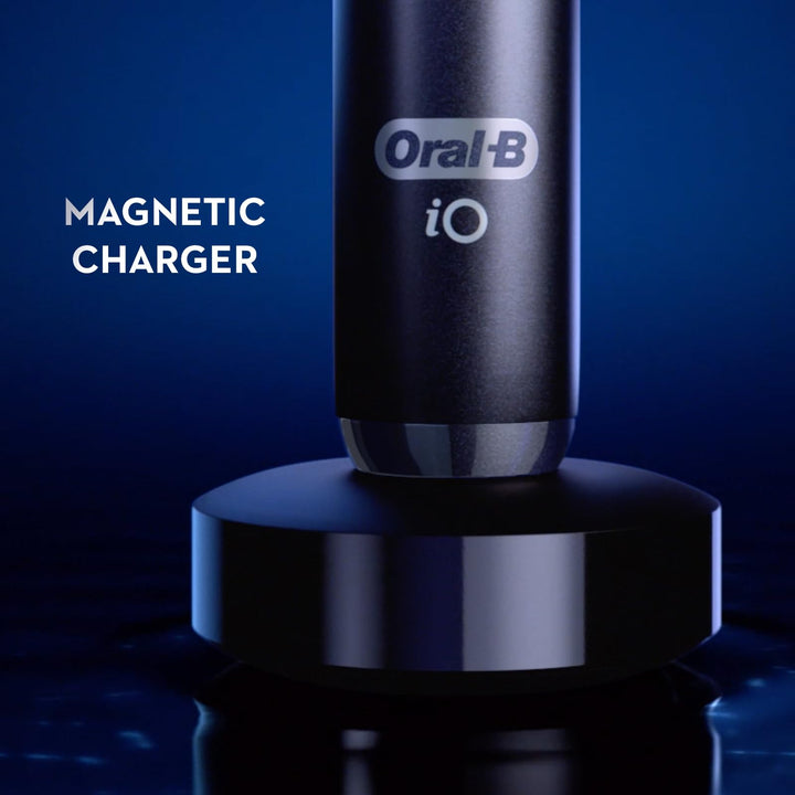 Oral-B iO Deep Clean + Protect Rechargeable Electric Toothbrush, White with a iO Series 7 Toothbrush, 2 Replacement Brush Heads, and a Charging Travel Case Retail $119.99