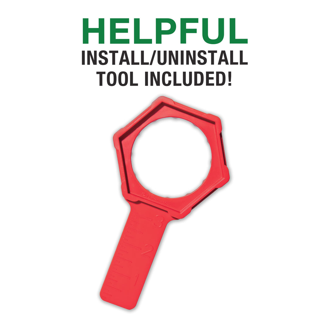 Fluidmaster K-507A-008 Universal 2-Inch Adjustable Toilet Flush Valve Repair Kit with Toilet Tool Multicolor Retail $18.79