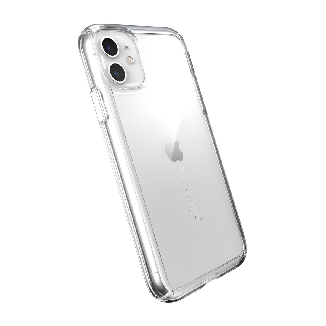 Speck Gemshell Bumper iPhone 11/XR Case - Shock-Absorbent, Clear Glass Retail $24.95