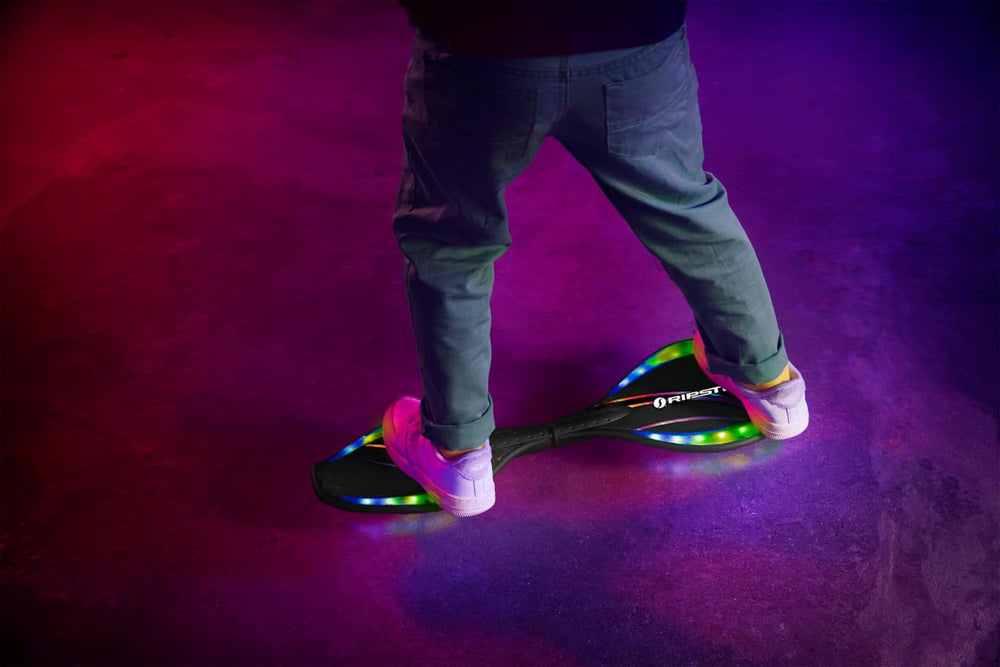 Razor Black Label RipStik Ripster Light Up–Two Wheel Caster Board with Multi-Color LED Lights, Compact and Lightweight, for Kids and Teens Retail $74.99