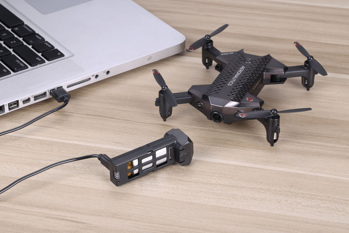 Voyage Aeronautics VA-1000 HD Streaming Drone with Wide-Angle Lens- Black Color - Size- 7 Inches Retail $49.97