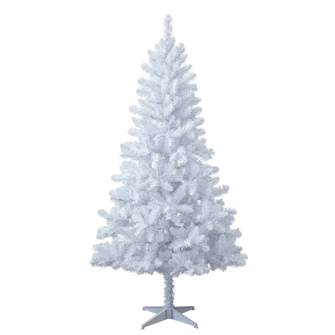 6.5ft Prelit White Madison Pine Artificial Christmas Tree Color-Changing LEDs Retail $99.00
