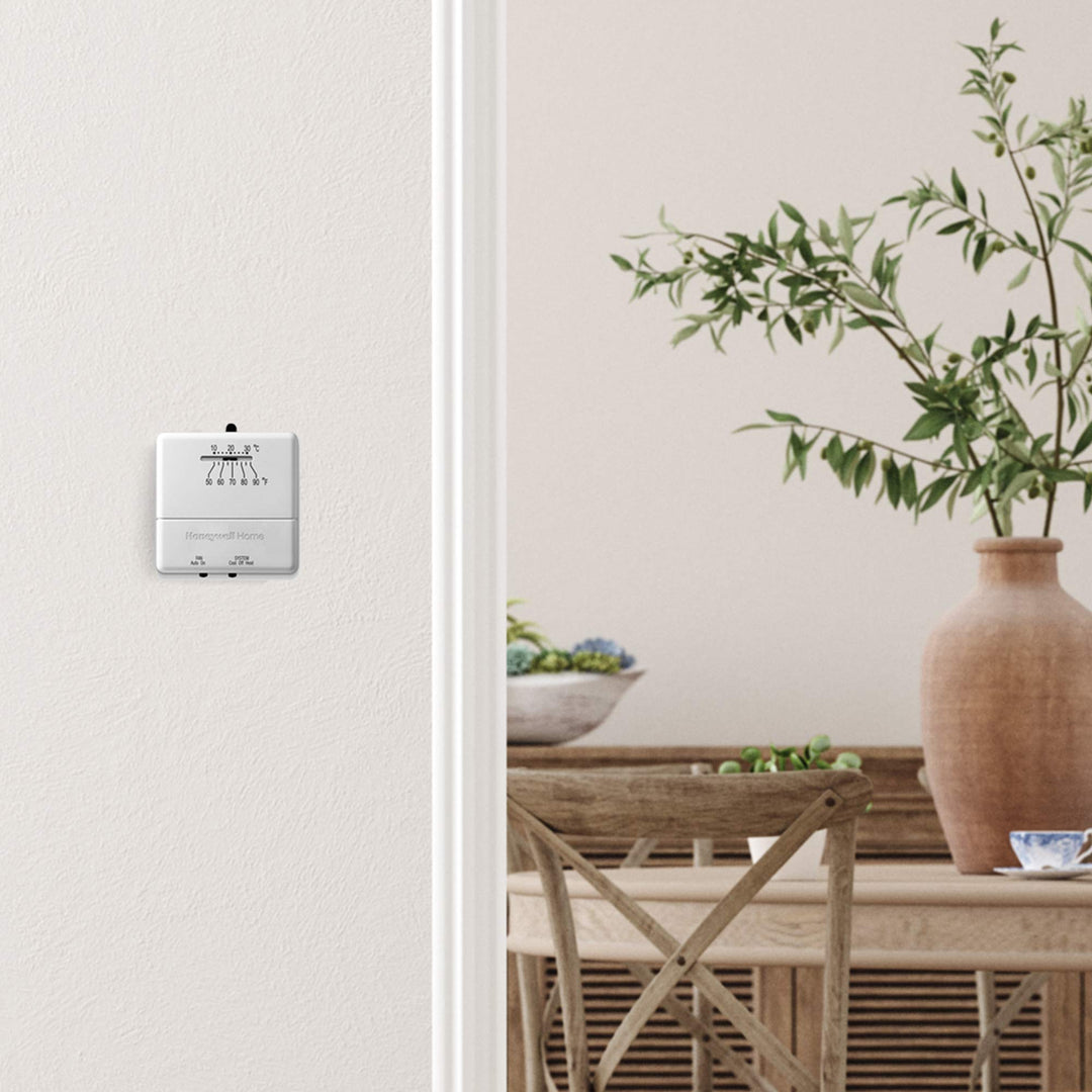 Honeywell Home CT30A1005 Standard Manual Economy Thermostat, Almond, 0.6