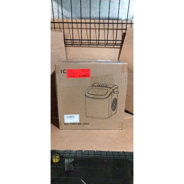 Simzlife 26 Lbs/24H Countertop Ice Maker Machine  9 Bullet-Shaped Ice in 6 Min  Auto-Cleaning Retail $58.00