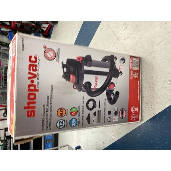 Shop-Vac Wet/Dry Vacuum - 12 Gallon, 6.0 Peak HP Retail $90.00