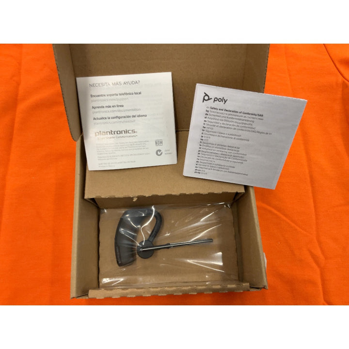 Poly Voyager Legend Wireless Headset (Plantronics) - Single-Ear Bluetooth w/Noise-Canceling Mic - Voice Controls - Mute & Volume Buttons - Ergonomic Design -Connect to Mobile/Tablet via Bluetooth -FFP