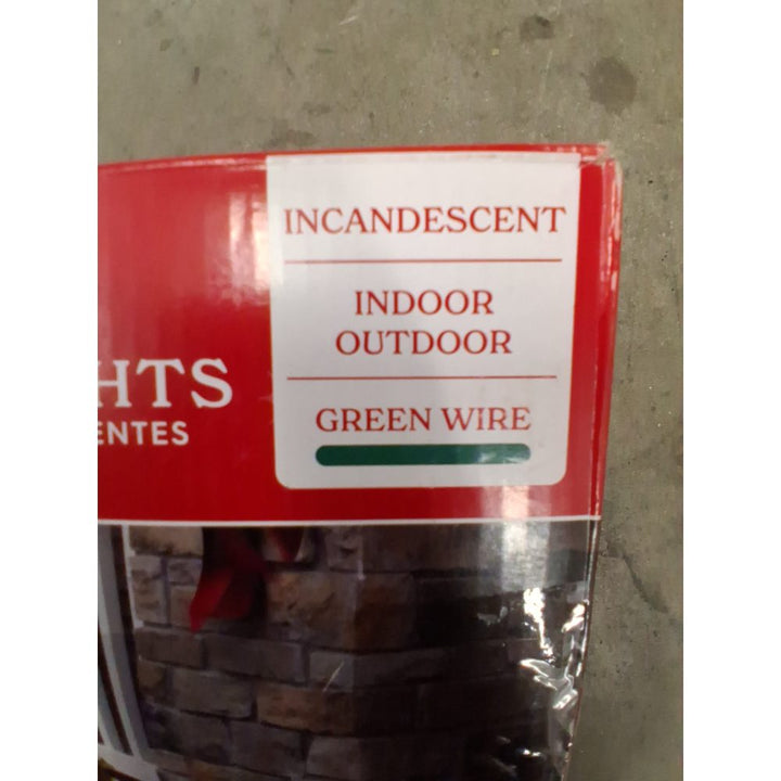 TRADITIONS 150 Decorative Hanging Lights for Indoor and Outdoor Use Retail $14.95