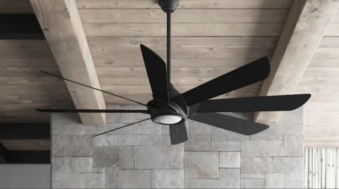 ????70" Large Hydra Ceiling Fan + Remote Elegant Light Hurricane Tornado Propeller Retail $130.00