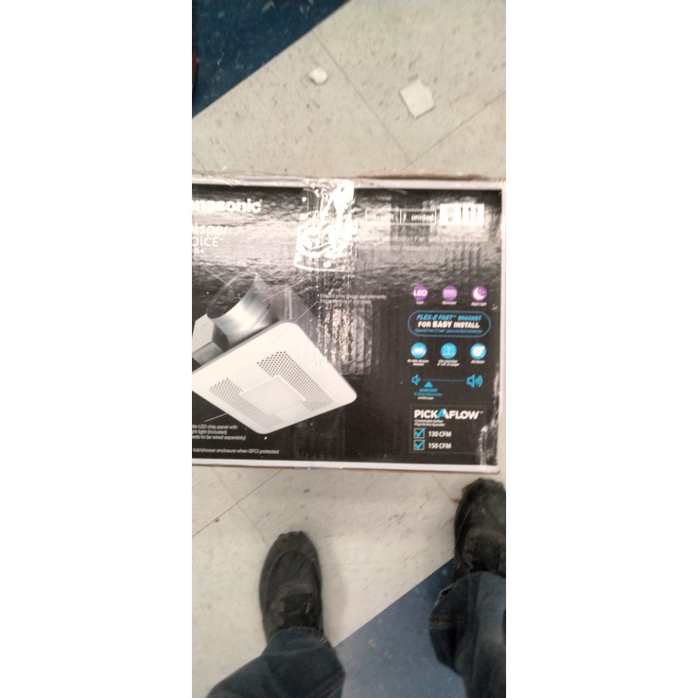 Panasonic Whisper Choice - 150 CFM Bathroom Fan - #RG-C1315LA