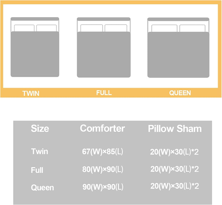 CVHOUSE Hippocampus Bedding Set - Queen Size, Ocean Decor, 3 Pieces