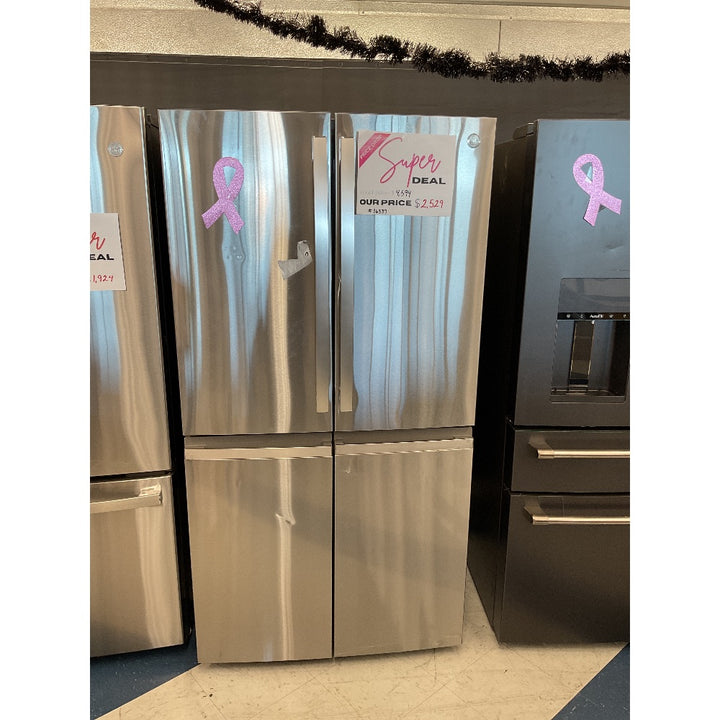 GE Refrigerator - French Door, Stainless Steel, Super Deal
