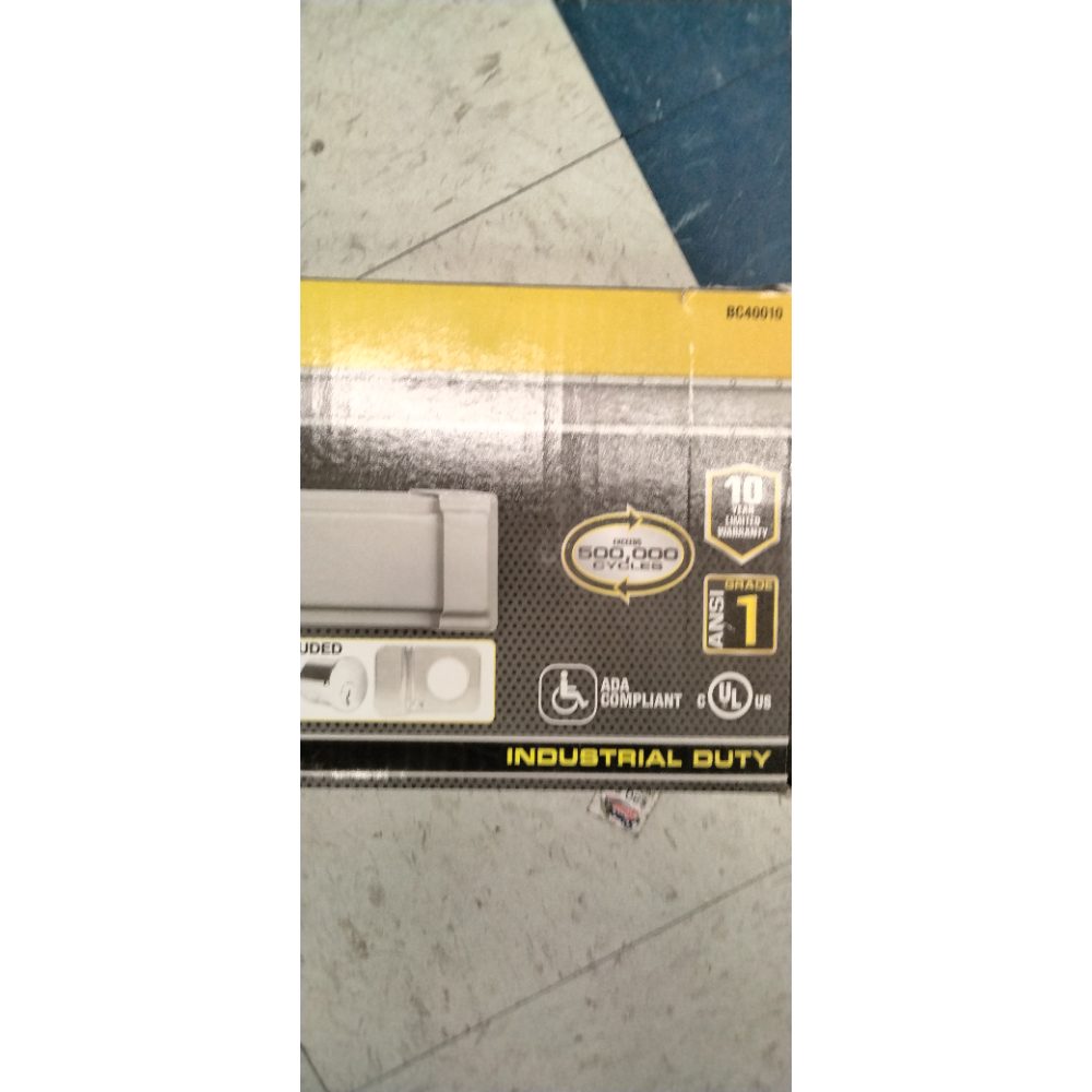 BRINKS Commercial - Commercial Door Exit Device, Aluminum Finish - Meets ANSI Grade 1 Standards, is UL 305 Compliant, and is ADA Compliant
