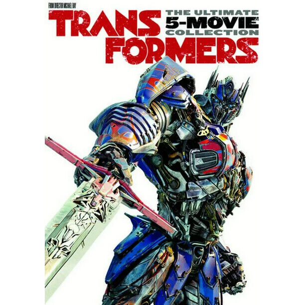 Transformers 5 Movie Collection (Transformers / Revenge of the Fallen / Dark of the Moon / Age of Extinction / the Last Knight) (DVD) (Walmart Exclusi