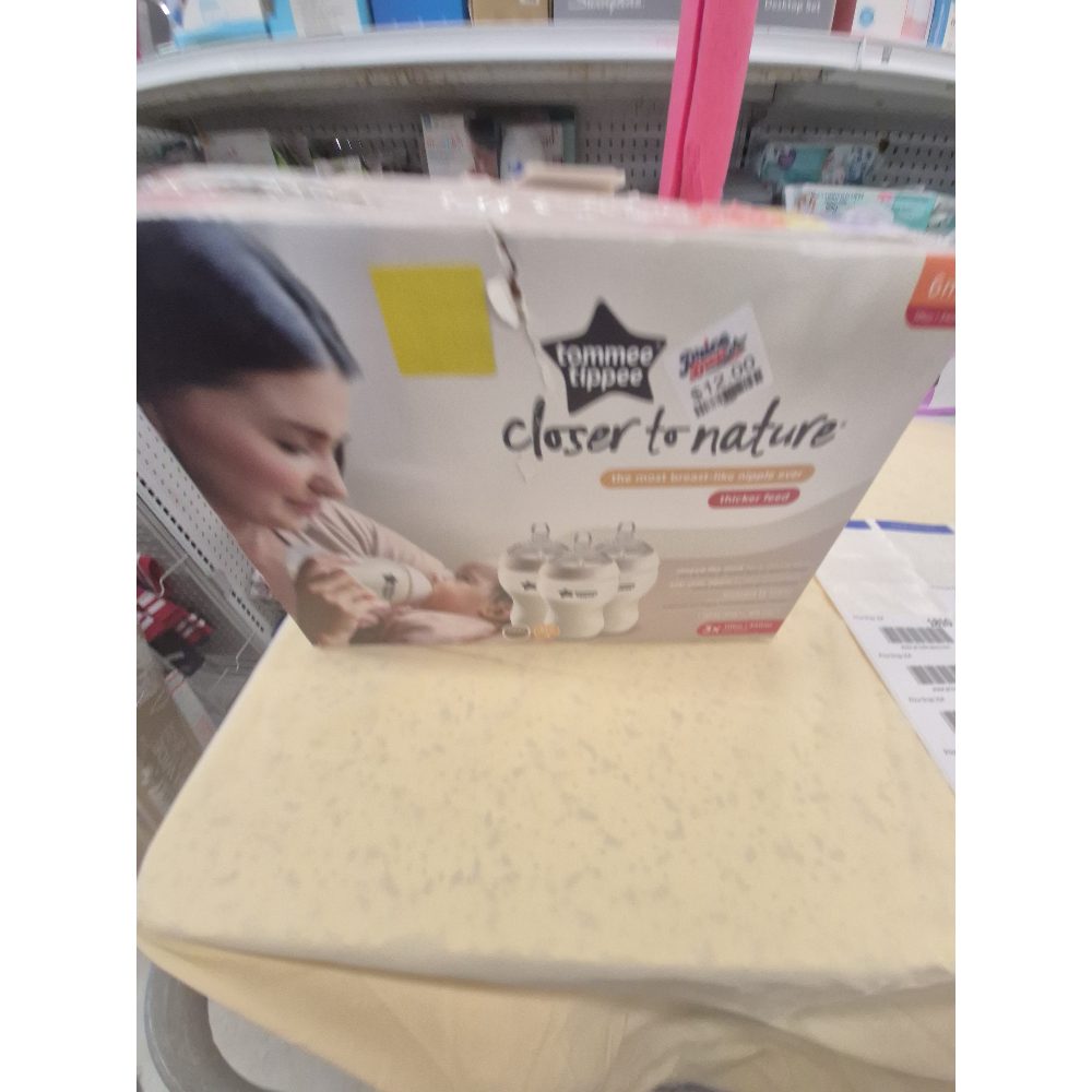 Tommee Tippee Closer to Nature Bottles, Anti-Colic, 4-Pack