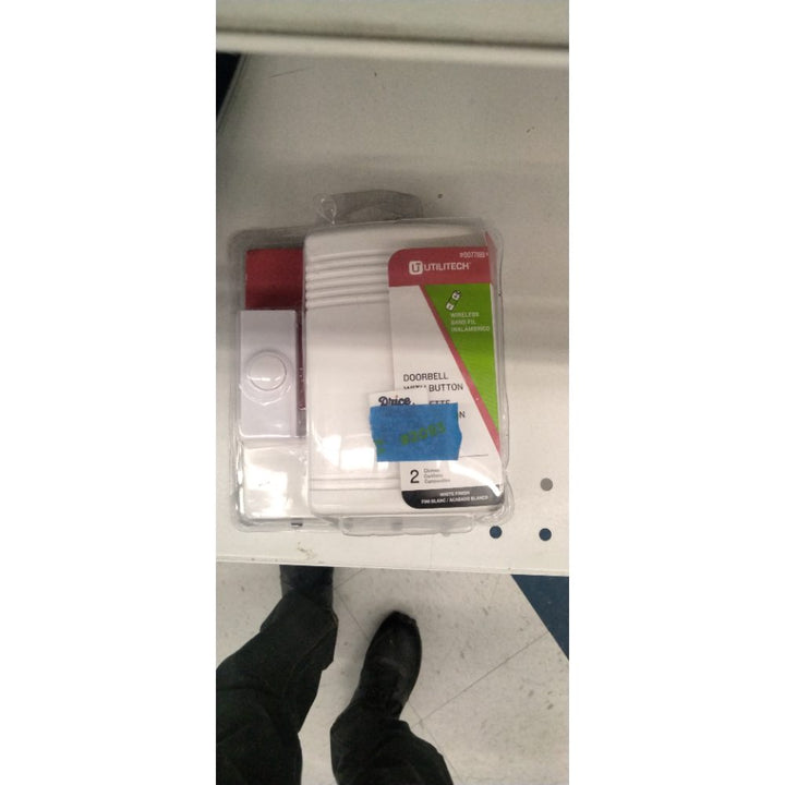 Utilitech White Wireless Doorbell Kit