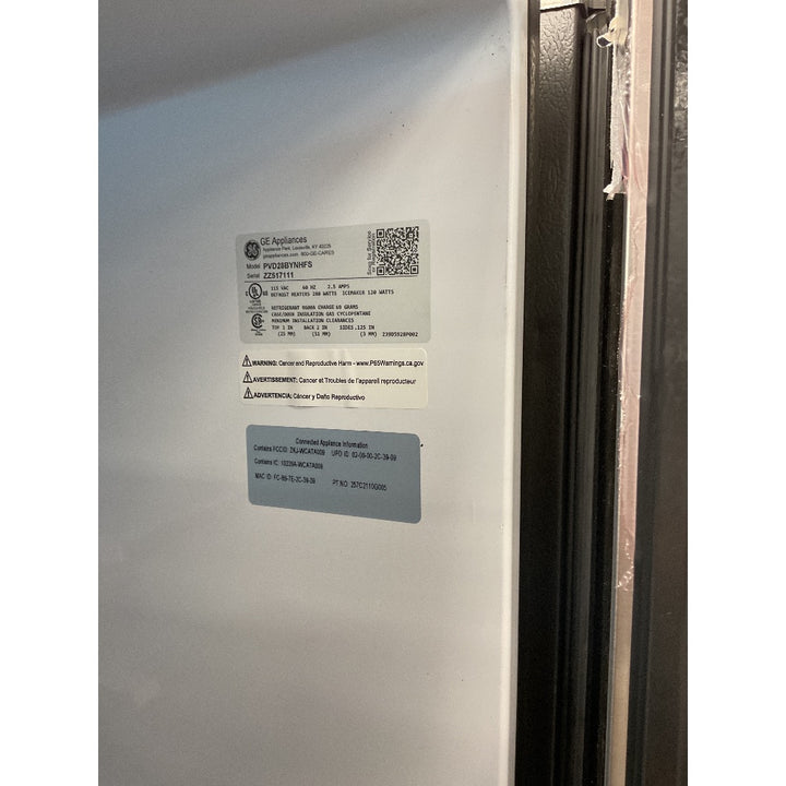 Super Deal GE Refrigerator - Stainless Steel, Water Dispenser