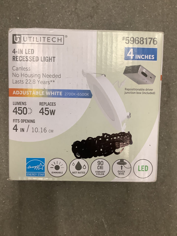 UTILITECH 4IN 10.16 cm led