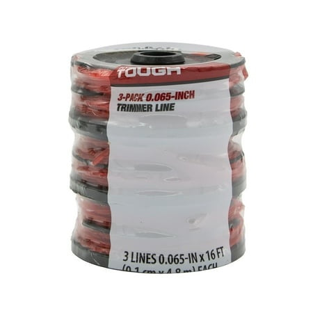 Hyper Tough .065 in. X 16 Ft. Twisted Replacement String Trimmer Spool 3-Pack