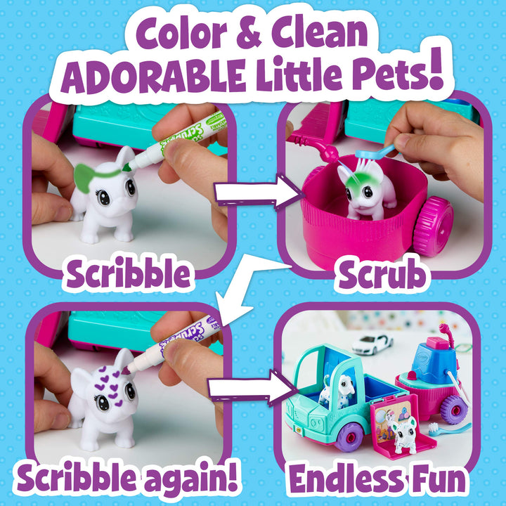 Scribble Scrubbie Pets! Beauty Salon Playset Retail $23.00