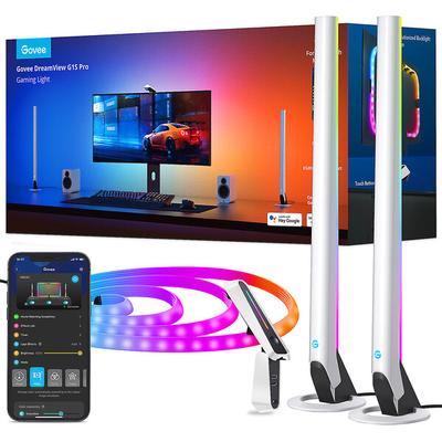 DreamView G1 Pro RGBIC Smart Gaming Kit Integrated LED Strip Light with Two Light Bars Retail $53.00