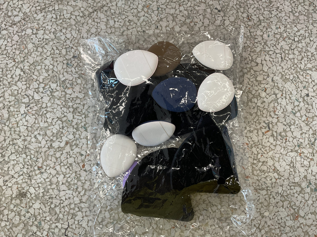 Triangle Makeup Sponges, 15pcs Premium Velvet Powder Puffs