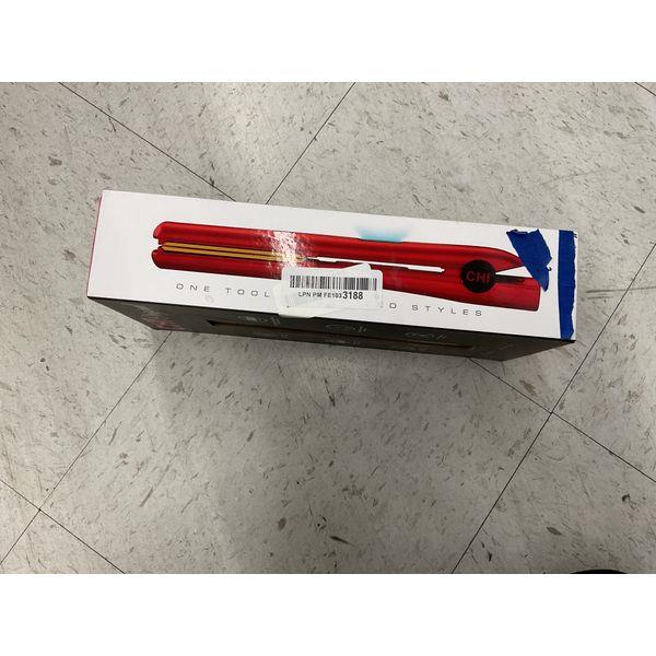 CHI Original Digital Ceramic Hairstyling Iron - Ruby Red, Digital Display, Rapid Heating, Auto Shut-Off Retail $100.00