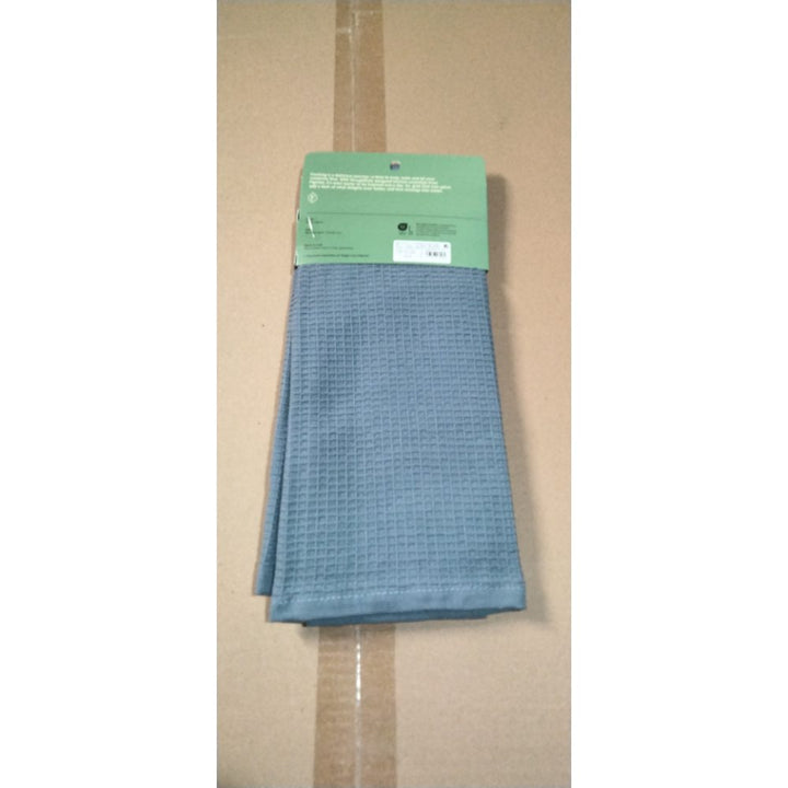 Waffle Kitchen Towel Blue - Figmint™ Retail $3.00