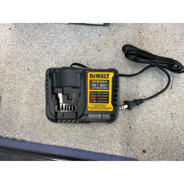 DEWALT DCB1104, 12V/20V Battery Charger - Lithium Ion Retail $39.00