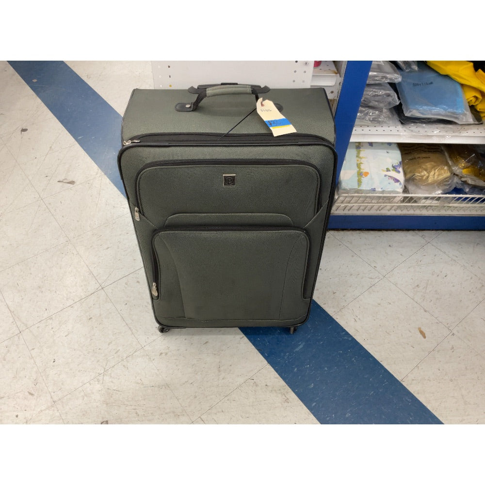 Rolling Suitcase - Luggage, Travel, Carry-on, Olive Green