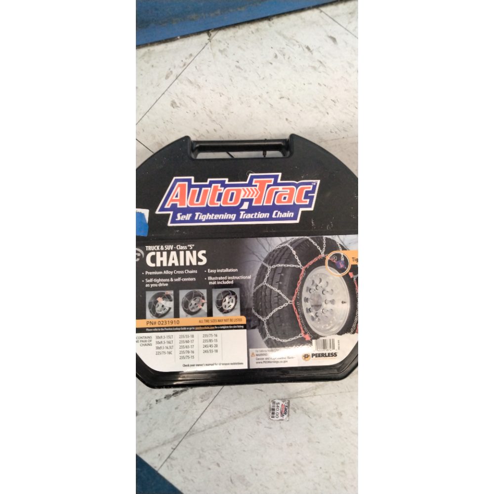 Peerless Chain AutoTrac Light Truck/SUV Tire Chains  #0231910