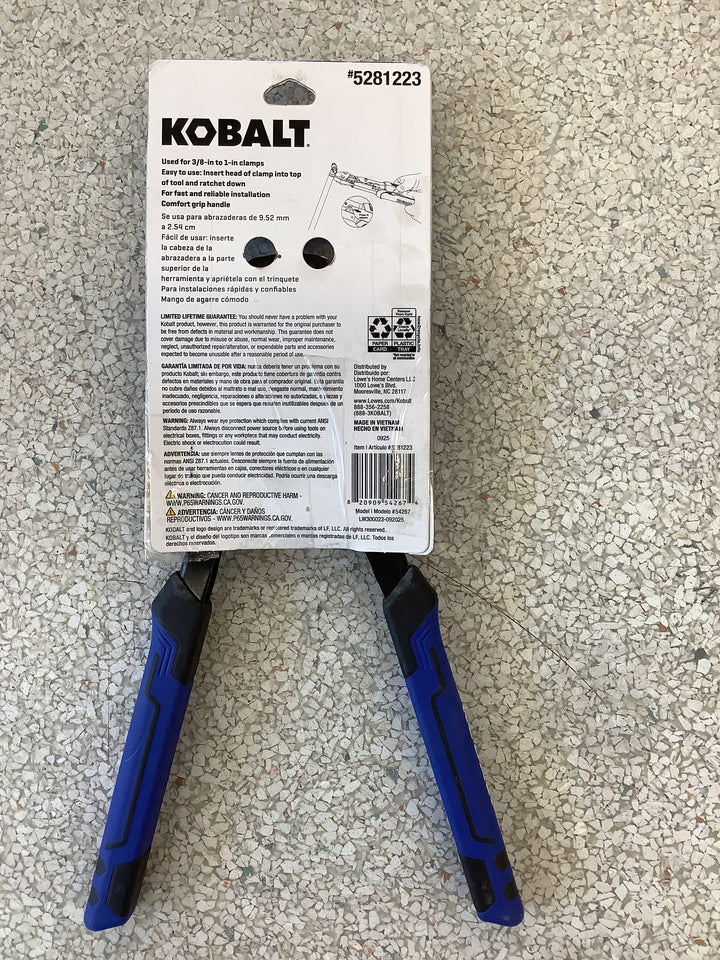 Kobalt crimping tool