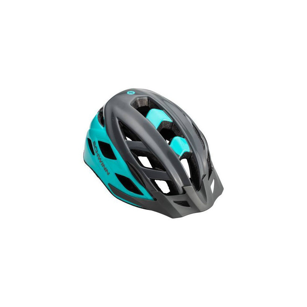 Schwinn Dash Adult Helmet - Gray/Teal Retail $11.99