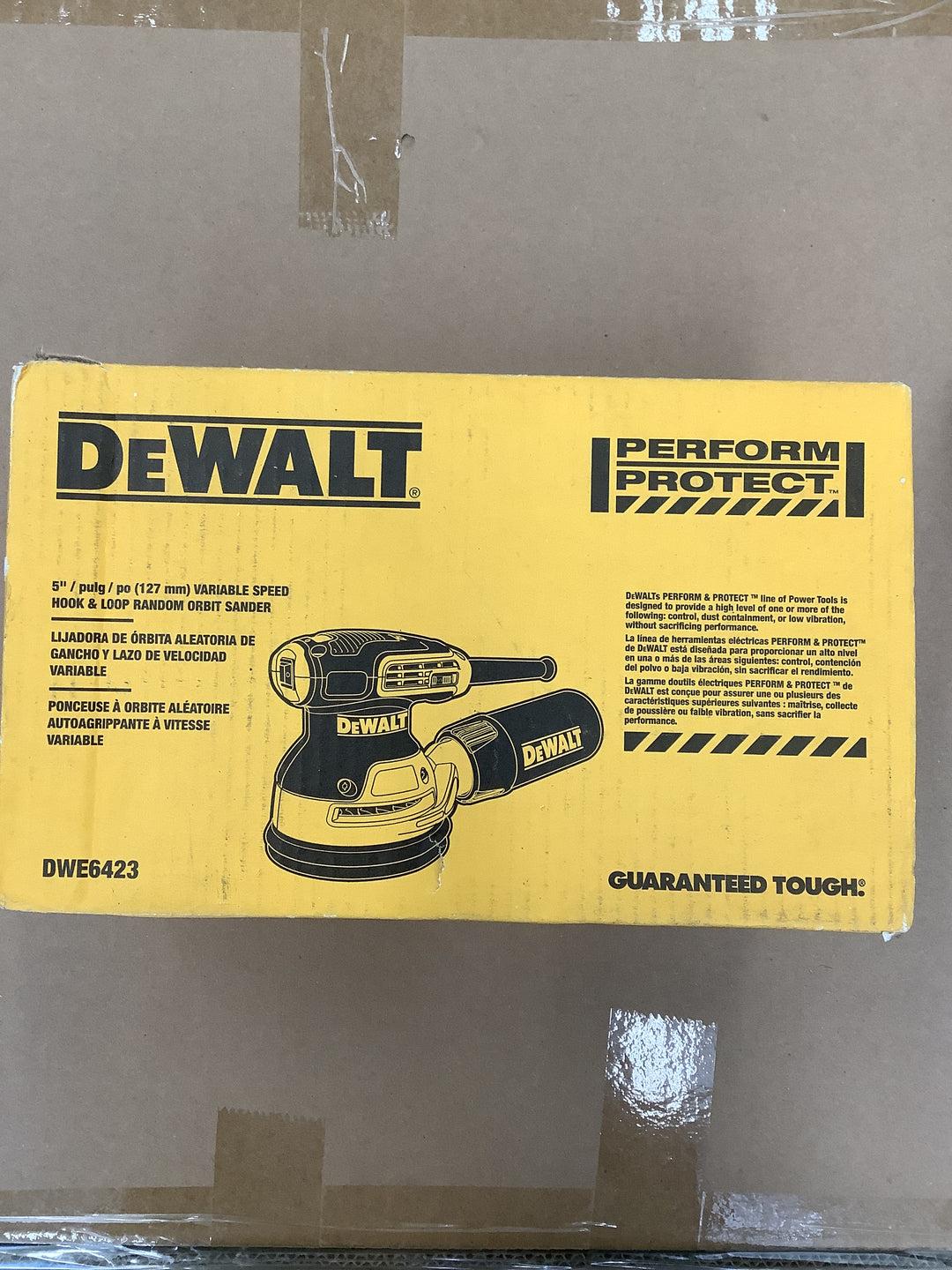 DW 5-IN RANDOM ORBIT PALM SANDER